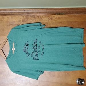 The Mountains are Calling Graphic T shirt
